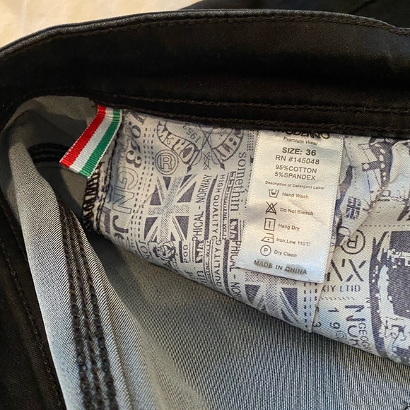 Moderna Mens black color jeans size 36 - Picture 7 of 8